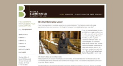 Desktop Screenshot of blumenfeldbankruptcy.com